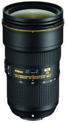 Nikon AF-S FX NIKKOR 24-70mm f/2.8E ED Vibration Reduction Zoom Lens with Auto Focus