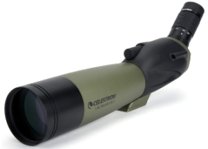 Celestron 52250 Ultima 20-60x80mm Angled Refractor Spotting Scope Telescope with Multi-Coated Optics