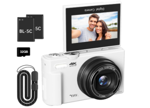 Digital Camera 4K Vlogging Camera