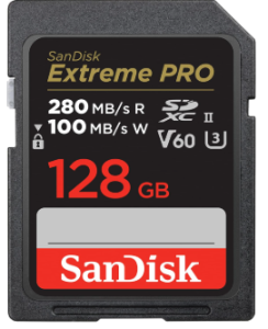 SanDisk 128GB SDXC UHS-II Memory Card