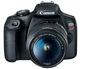 Canon EOS Rebel T7 DSLR Camera (2 Lens Kit)