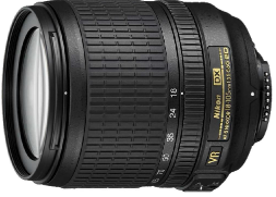 Nikon AF-S DX NIKKOR 18-105mm f/3.5-5.6G ED Vibration Reduction Zoom Lens with Auto Focus