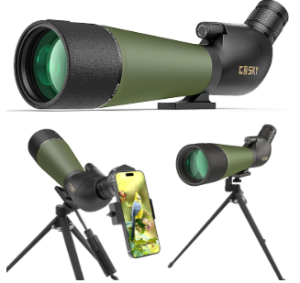Gosky Flagship DiamondEdge 20-60x80 Spotting Scope 