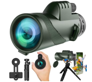 PhysioPhyx 80x100 Monocular Telescope 