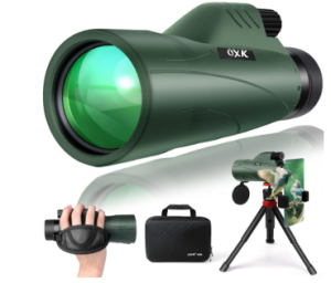 OXK 12x56 High Power Monocular Telescope