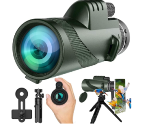 PhysioPhyx 80x100 Monocular Telescope