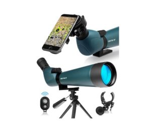 CreativeXP HD Spotting Scope with Tripod 20-60x80mm