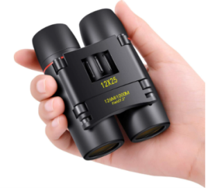 POLDR 12X25 Small Pocket Binoculars