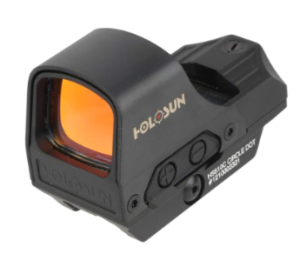 HOLOSUN 510C Multi-Reticle 2 MOA Dot & 65 MOA Circle Open Reflex Sight