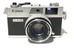 Canon Canonet QL17 GIII 35MM Rangefinder Film camera