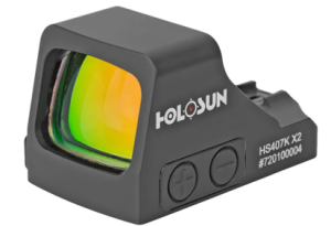 Holosun HS407K X2 6 MOA Dot Red Dot Sight a strong contender among the Best Reflex Sights for Sig p365